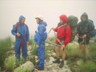 Cockscomb rescue, Serge Smetrus ~2002, photo courtesy Rob Mac Geoghegan