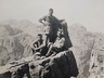 C. P. Nel & Lyall Nissen party on Nel's Buttress May 1935. Photo courtesy Lyall Nissen collection.