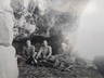 C. P. Nel & Lyall Nissen party in Nel's Cave May 1935. Photo courtesy Lyall Nissen collection.