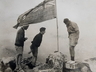 Flying the Commonwealth flag to commemorate the British King George V’s Silver Jubilee 05 May 1935. Photo courtesy Lyall Nissen collection.