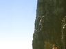 Mike McKechnie below the Western Face June 1973, photo courtesy Rob Mac Geoghegan