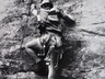 Climbing on the Slipper late 70s.  Photo courtesy Rob Mac Geoghan collection.