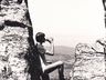 Climbing on the Slipper late 70s.  Photo courtesy Rob Mac Geoghan collection.