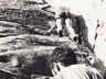 Climbing on the Slipper late 70s.  Photo courtesy Rob Mac Geoghan collection.